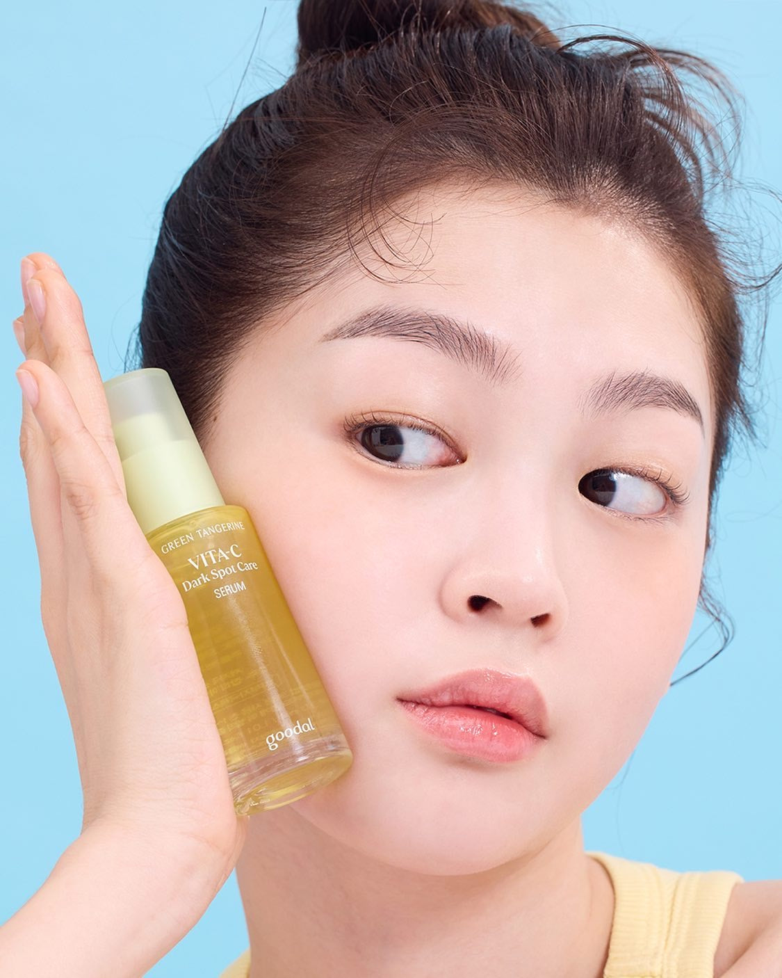 Goodal Green Tangerine Vita C Dark Spot Care Serum (50ml+50ml) Set