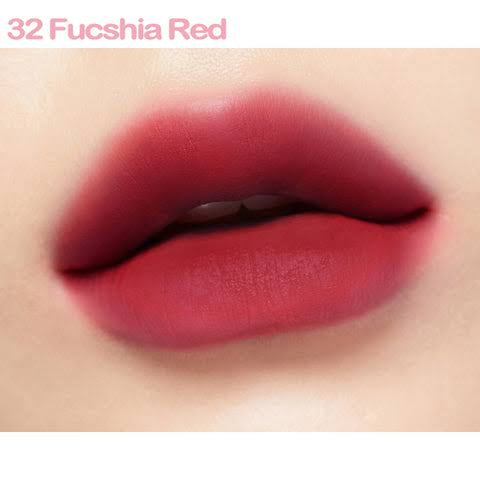 Peripera Ink the Velvet Lip Tint, High Pigment Color, Longwear, Weightless, Not Animal Tested, Gluten-Free, Paraben-Free (032
FUCHSIA RED)