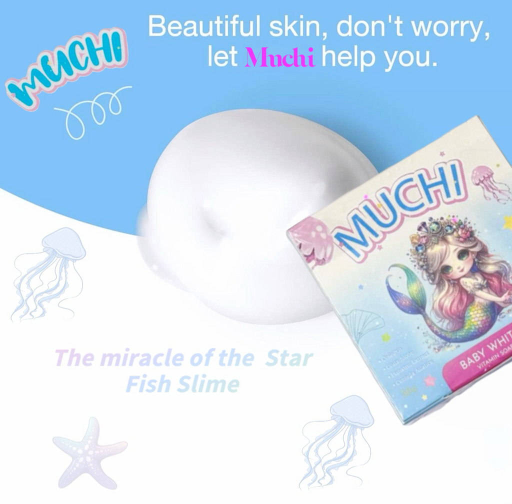 Muchi baby white vitamin soap 50g