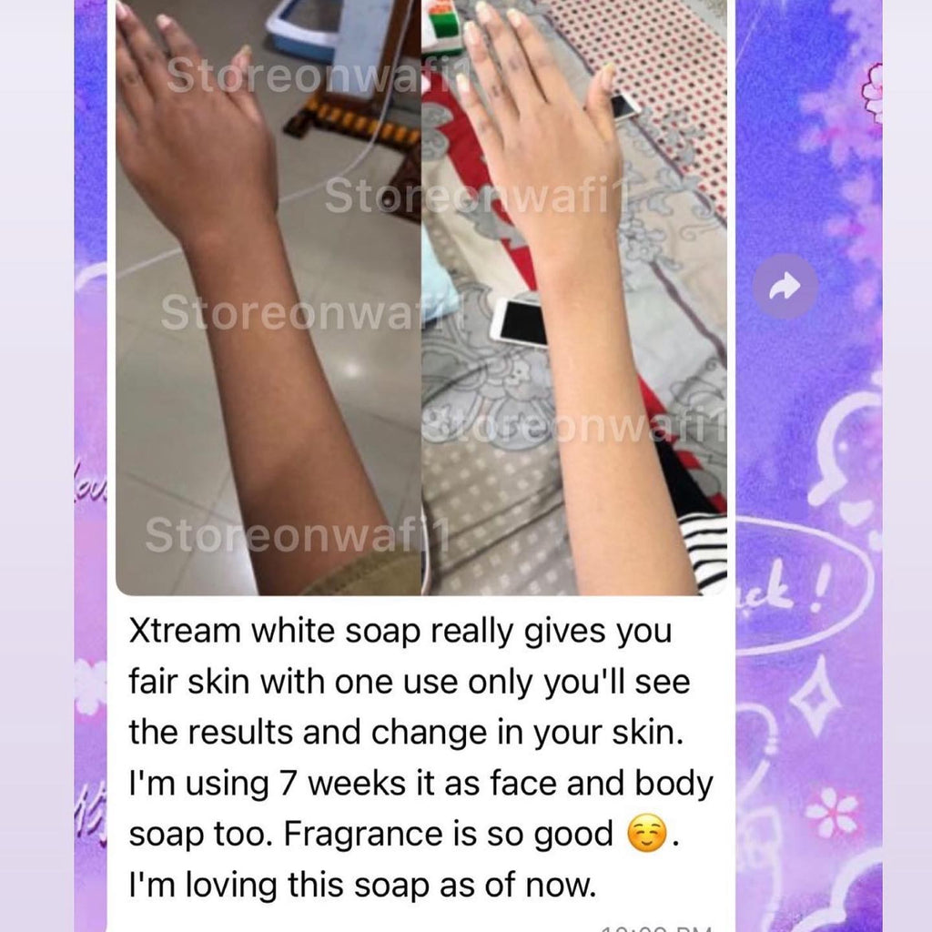 Wafi xtream white soap with vitamins and berry extracts (ships 12-15 days)
