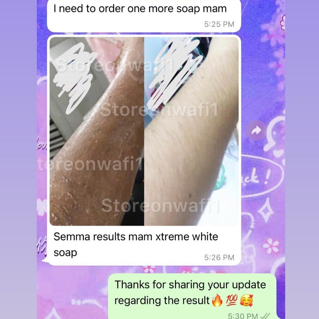 Wafi xtream white soap with vitamins and berry extracts (ships 12-15 days)