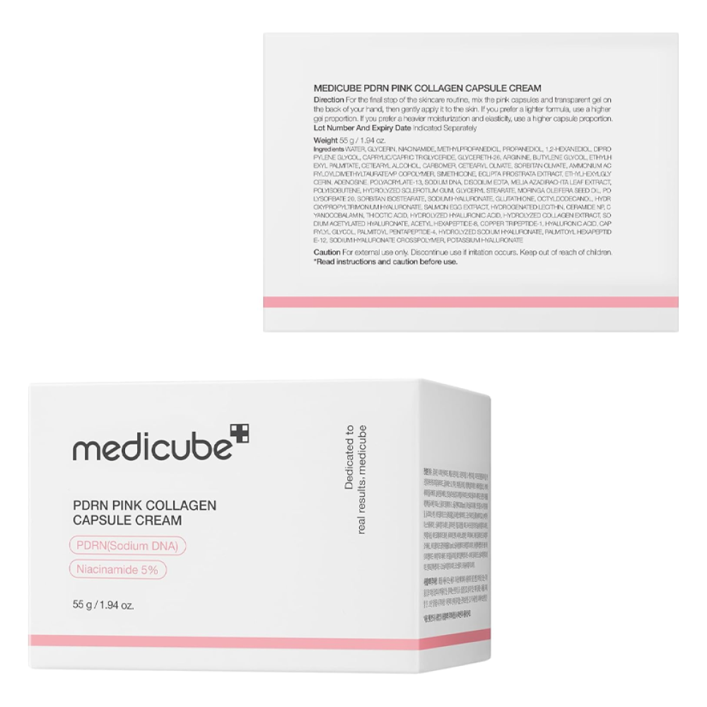Medicube Collagen & Salmon Pink Capsule Cream – 55g