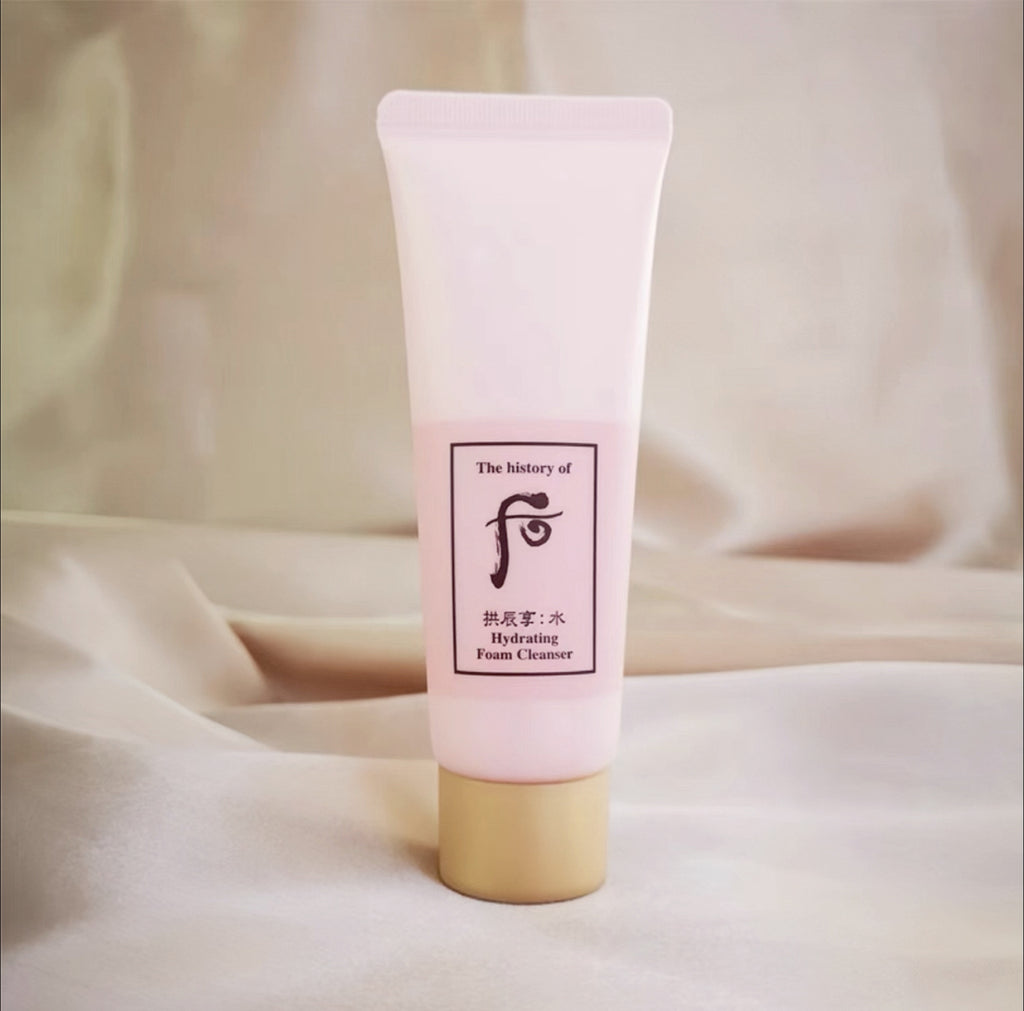 The history of Whoo Gongjinhyang Soo Soo Yeon Hydrating Foam Cleanser 40ml