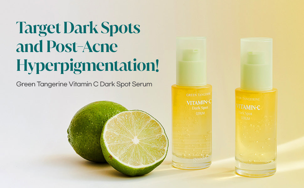 Goodal Green Tangerine Vita C Dark Spot Care Serum (50ml+50ml) Set
