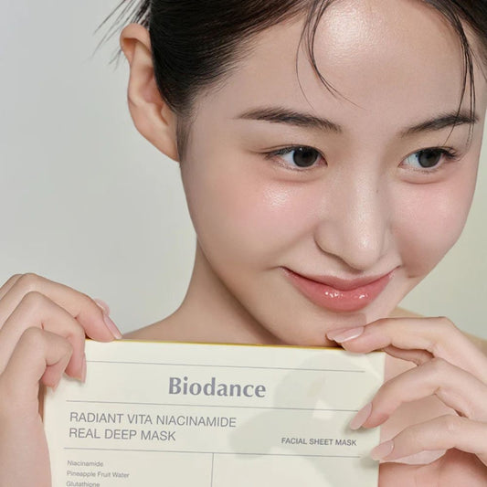 Biodance Radiant Vita Niacinamide Real Deep Mask one pack(4sheets)
