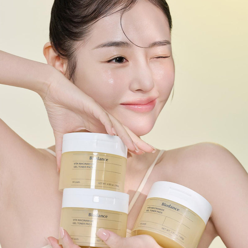 [Biodance] Vita Niacinamide Gel toner
Pads 140g 60EA