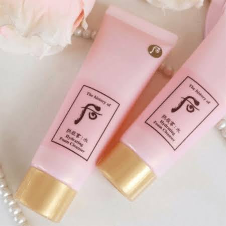 The history of Whoo Gongjinhyang Soo Soo Yeon Hydrating Foam Cleanser 40ml
