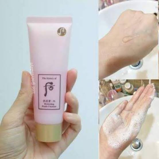 The history of Whoo Gongjinhyang Soo Soo Yeon Hydrating Foam Cleanser 40ml