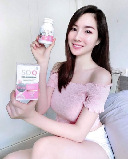 SOQ GLUTA & COLLAGEN 1,000 milligrams (food supplement, SOQ brand SN)