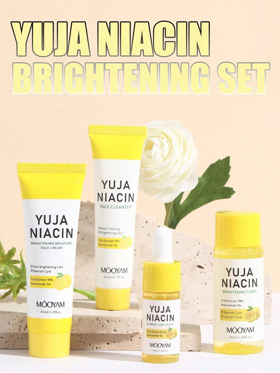 Mooyam Yuja Niacin 30 Days Miracle Brightening Starter Kit - 1pack (4 items)