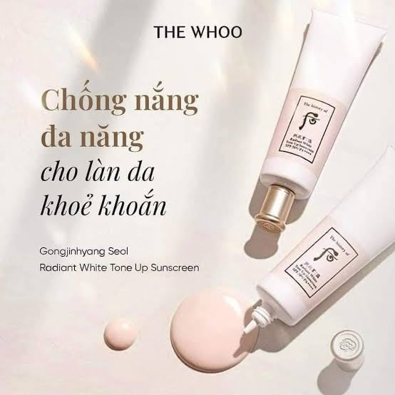 🌸 The History of Whoo

Radiant White Tone Up Sunscreen SPF 50+/PA++++ (1ml Trial Pack)-1 sachet