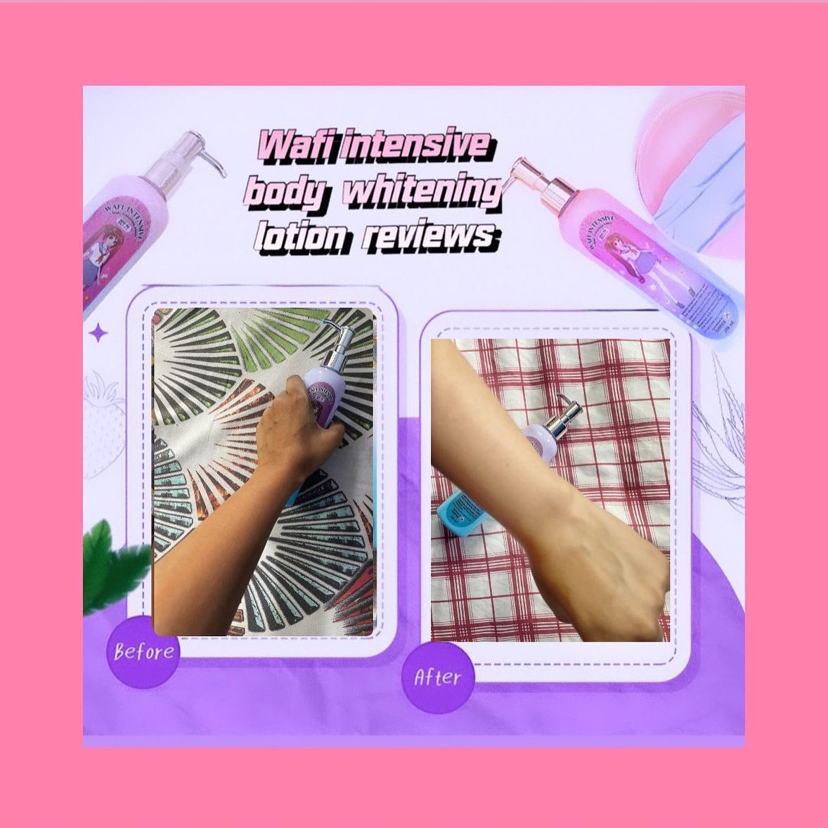 Wafi ĪN̄T̄ĒN̄S̄ĪV̄Ē B̄ŌD̄Ȳ W̄H̄ĪT̄ĒN̄ĪN̄Ḡ L̄ŌT̄ĪŌN̄ WITH SPF50p+++250ml