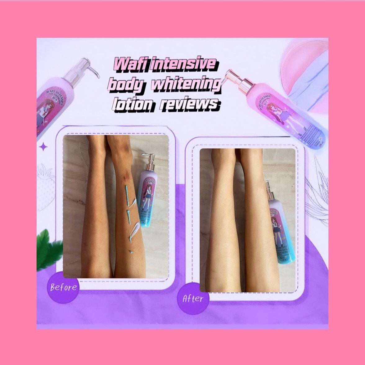 Wafi ĪN̄T̄ĒN̄S̄ĪV̄Ē B̄ŌD̄Ȳ W̄H̄ĪT̄ĒN̄ĪN̄Ḡ L̄ŌT̄ĪŌN̄ WITH SPF50p+++250ml