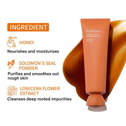 Sulwhasoo Clarifying Mask
Purify & Improve Clarity
35ml