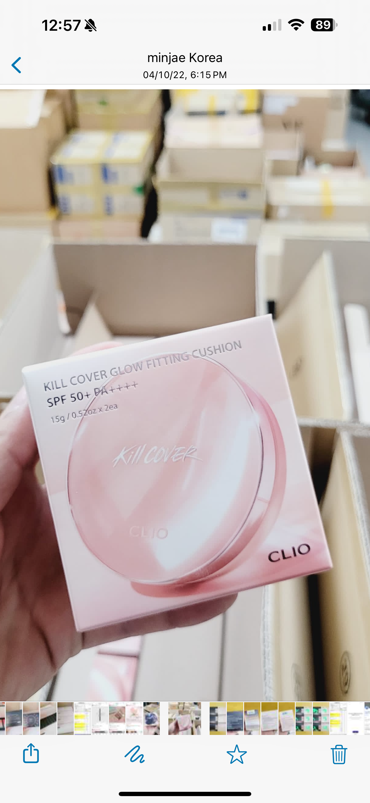 KILL COVER GLOW FITTING CUSHION
SPF 50+ PA++++
15g / 0.52az x 2ea