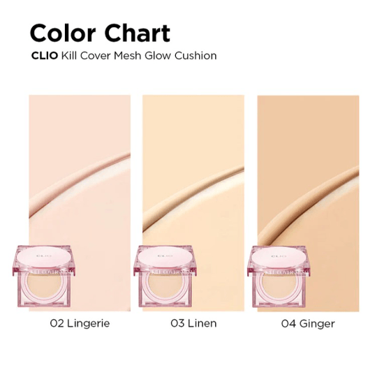 KILL COVER GLOW FITTING CUSHION
SPF 50+ PA++++
15g / 0.52az x 2ea