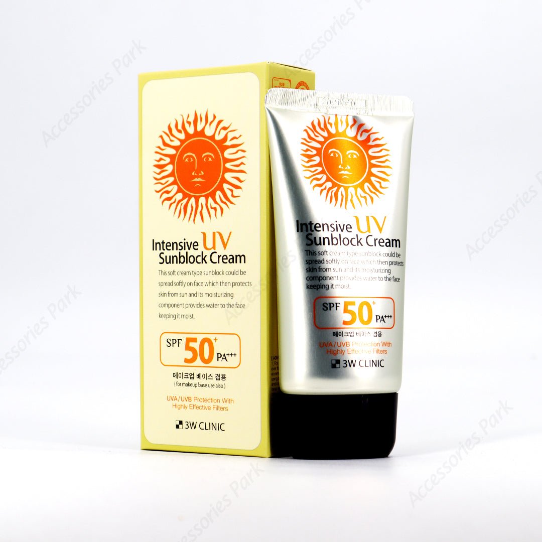 3W Intensive UV Sunblock Cream SPF50 PA+++
