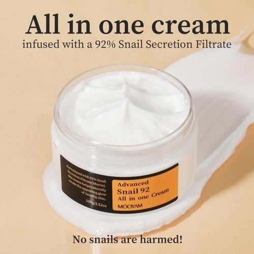 MOOYAM Advanced Snail Face Repair Cream Anti-aging&Anti Wrinkle100g