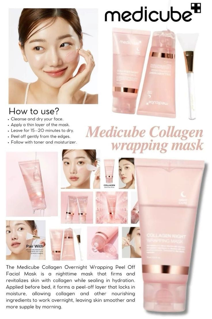 Medicube Collagen Overnight Wrapping Mask (75ml)