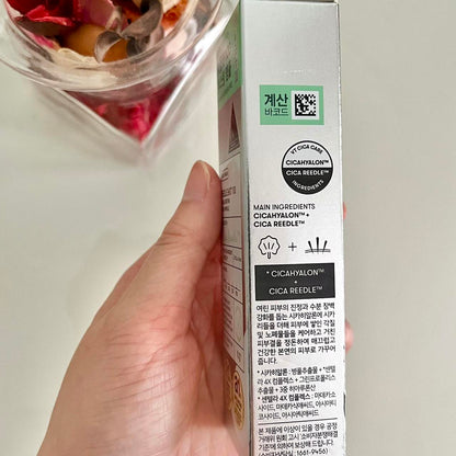 🌿 VT Reedle Shot 100, Cica x Hyalon Facial Boosting First Ampoule 2ml x 6
