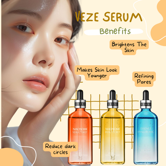 Veze face glowing serum 100ml (3 variations)